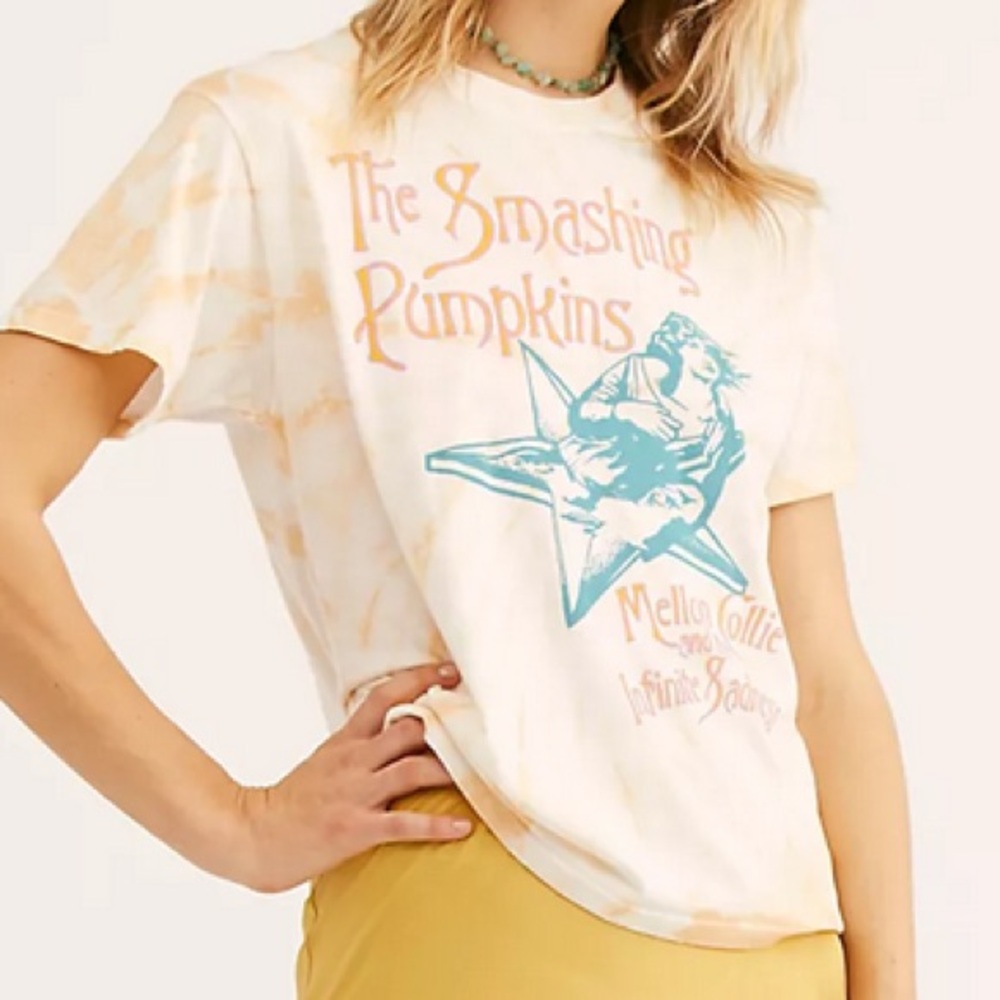 Daydreamer Washed Smashing Pumpkins Tee, XS